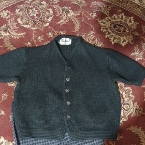 Vintage Y2k Thunderbird Columbia Knit Cardigan